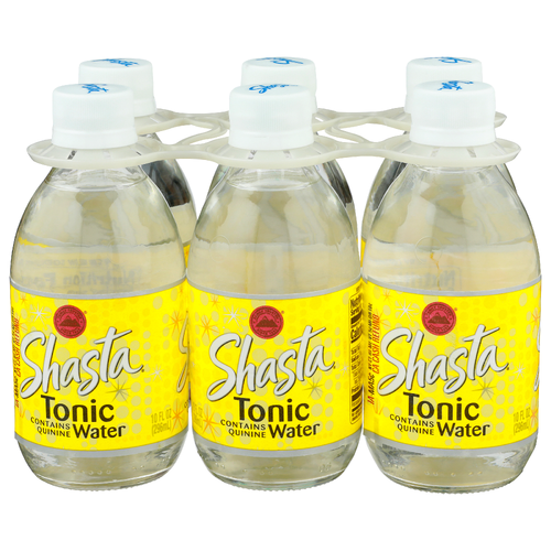 Shasta Contains Quinine Tonic Water - 10 Fluid Ounce - 6 Count