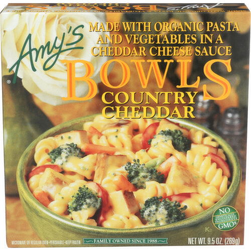 Amy's Frozen Meal Country Cheddar - 9.5 Ounce
