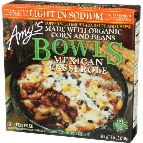 Amy's Bowls Mexican Casserole - 9.5 Ounce