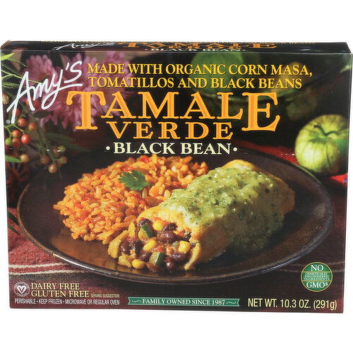 AMY's Tamale Verde Black Bean - 10.3 Ounce