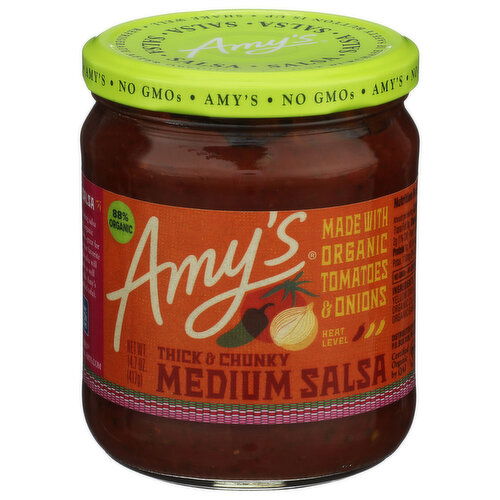 AMY's Salsa Medium - 14.7 Ounce - 1 Count