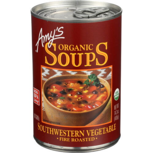 Amy's Organic Soup Southwestern Vegetable - 14.3 Ounce
