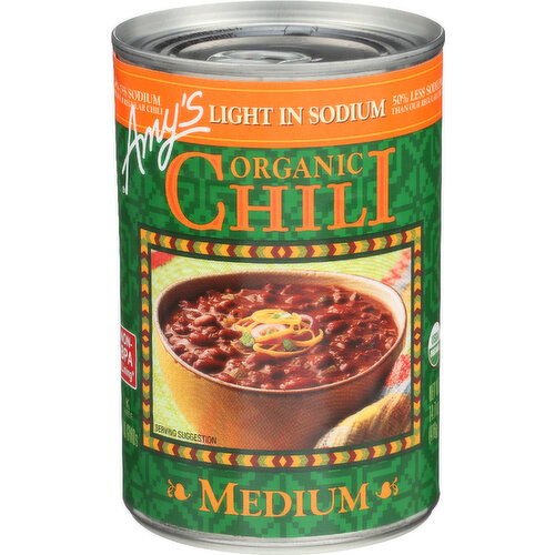 Amy's Lis Medium Chili - 14.7 Ounce