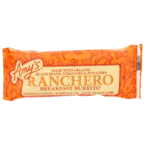 Amys Burritos Brkfst Ranchero - 6 Ounce