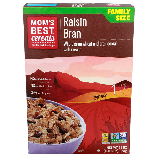 Mom's Best Cereals Raisin Bran - 22 Ounce