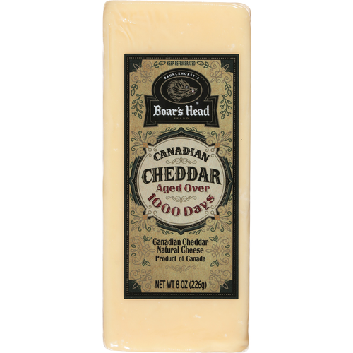 Boar's Head Canadian Cheddar Cheese - 8 Ounce Image 1 of 4