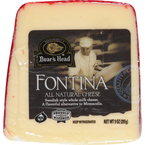 Boar's Head Fontina Cheese - 9 Ounce Image 1 of 4