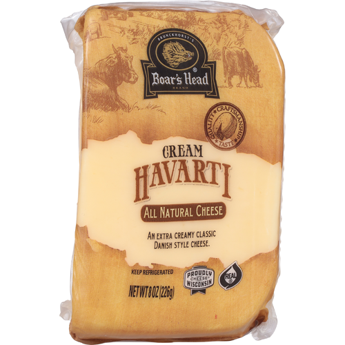 Boar's Head Cream Havarti Cheese - 8 Ounce Image 1 of 4