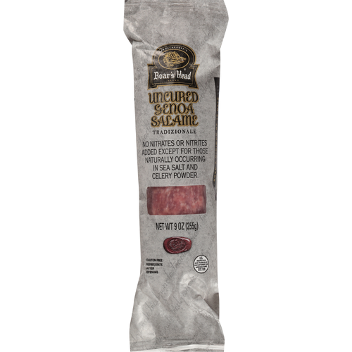 Boar's Head Uncured Genoa Salame Tradizionale - 9 Ounce Image 1 of 4