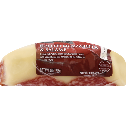 Boar's Head Rolled Mozzarella Cheese & Salame - 8 Ounce Image 1 of 4