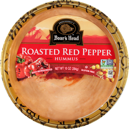 Boar's Head Roasted Red Pepper Hummus - 10 Ounce Image 1 of 4