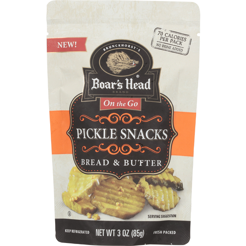 Boar's Head Bread & Butter Pickle Snacks - 3 Ounce Image 1 of 4