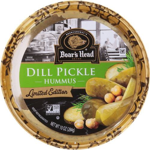 Boar's Head Dill Pickle Hummus - 10 Ounce