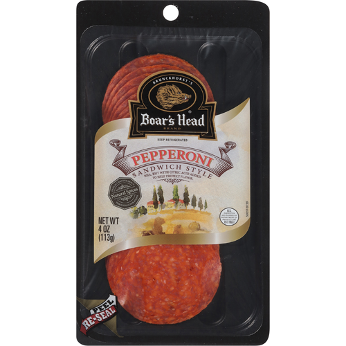 Boar's Head Pepperoni - 4 Ounce Image 1 of 4
