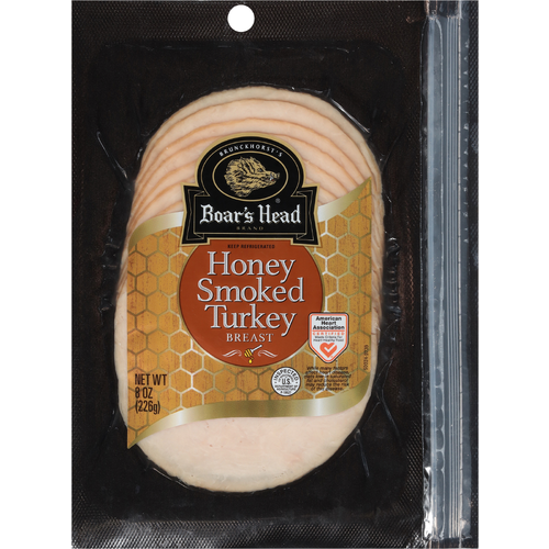 Boar's Head Honey Smoked Turkey Breast - 8 Ounce Image 1 of 4