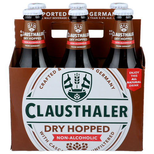 Clausthaler Dry Hopped - 12 Fluid Ounce - 6 Count