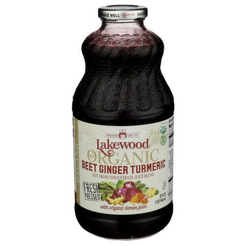 Lakewood Beet Ginger Turmeric Organic - 32 Fluid Ounce