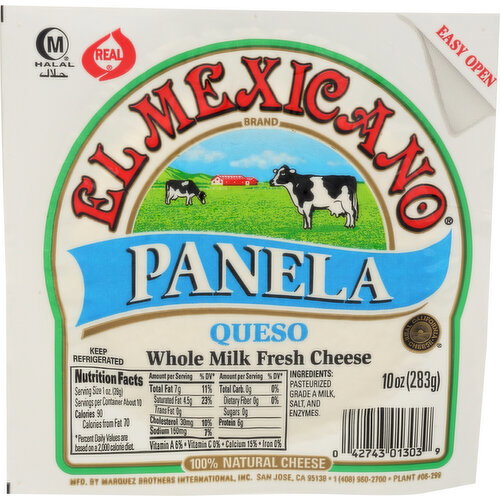 El Mexicano Cheese Queso Panela - 10 Ounce
