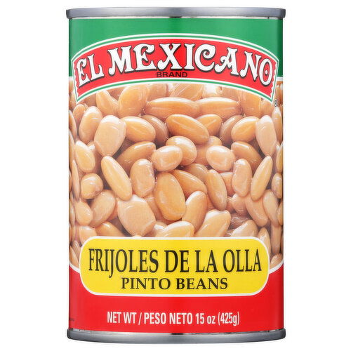 El Mexicano Beans Pinto Whole - 15 Ounce