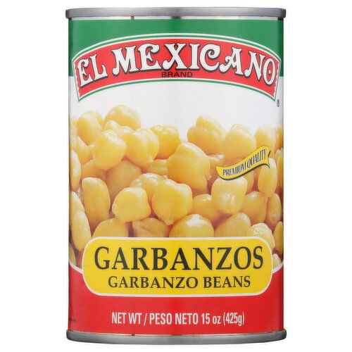 El Mexicano Beans Chickpeas - 15 Ounce