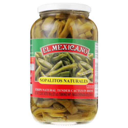 El Mexicano Salsa Cactus Natural - 14.8 Ounce