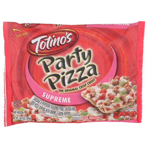 Totino's Supreme Party Pizza - 10.9 Ounce