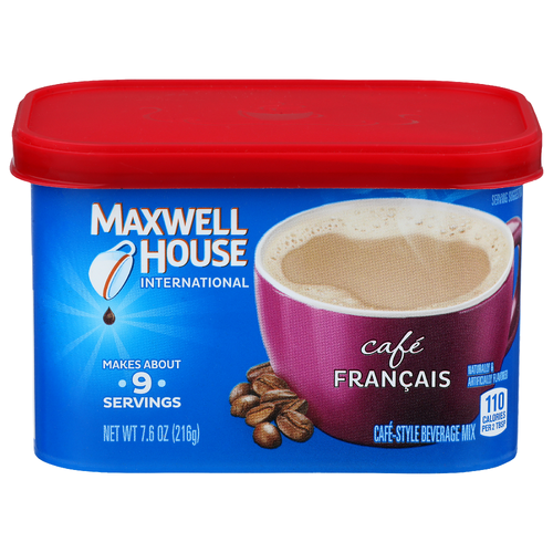Maxwell House International Café Francais Style Beverage Mix - 7.6 Ounce