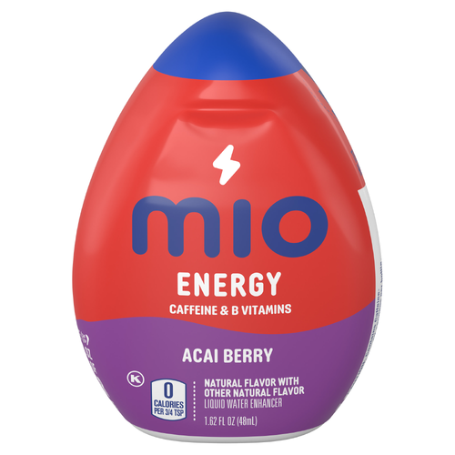 mio Energy Acai Berry Flavored With Other Natural Flavor Liquid Water Enhancer, Bottle - 1.62 Fluid Ounce