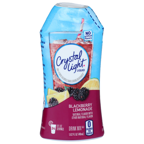Crystal Light Liquid Drink Mix Blackberry Lemonade - 0.068 Fluid Ounce - 24 Count