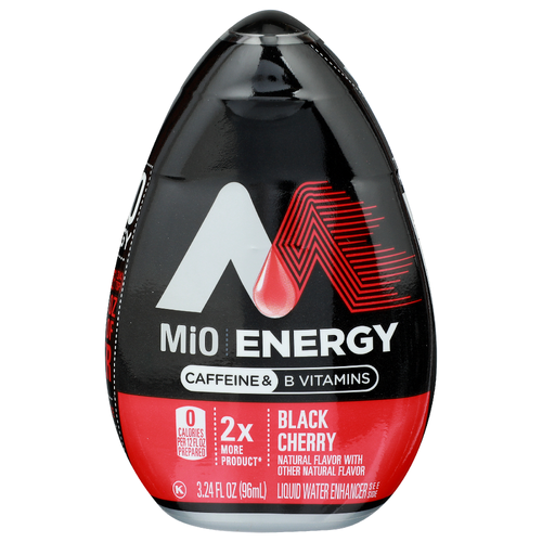 Mio Energy Black Cherry Liquid Water Enhancer - 3.24 Fluid Ounce