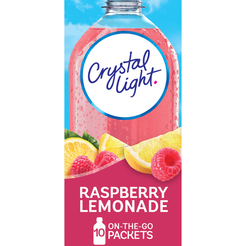 Crystal Light Raspberry Lemonade On-The-Go Packets Drink Mix - 0.8 Ounce Image 1 of 5