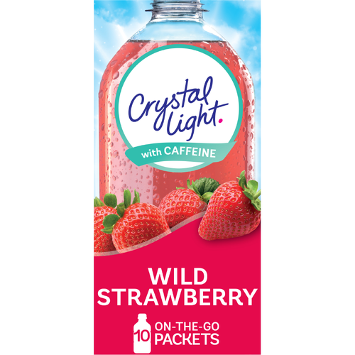 Crystal Light Wild Strawberry On-The-Go Packets Drink Mix - 1.1 Ounce Image 1 of 5