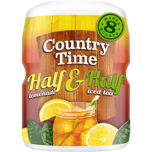Country Time Lemonade Half Lemonade & Half Iced Tea - 19 Fluid Ounce Image 1 of 5