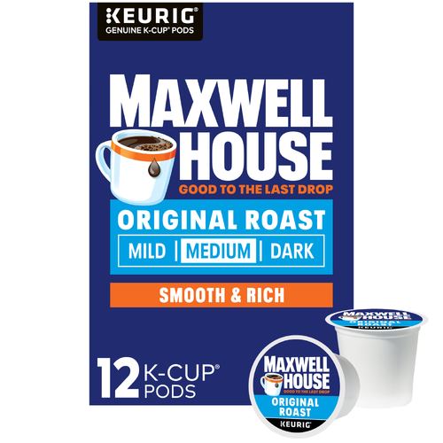 Maxwell House Medium Original Roast Keurig Genuine K-Cup Pods Coffee - 4.12 Ounce Image 1 of 3