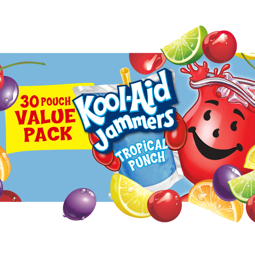 Kool-Aid Tropical Punch Jammers Artificially Flavored Drink - 180 Fluid Ounce Image 1 of 5