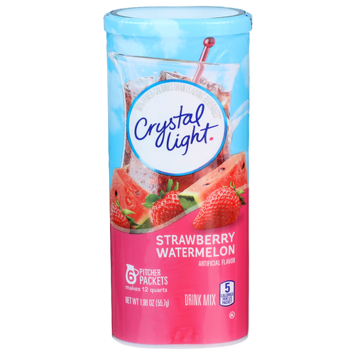 Crystal Light Drink Mix Strawberry Watermelon - 0.327 Ounce - 6 Count