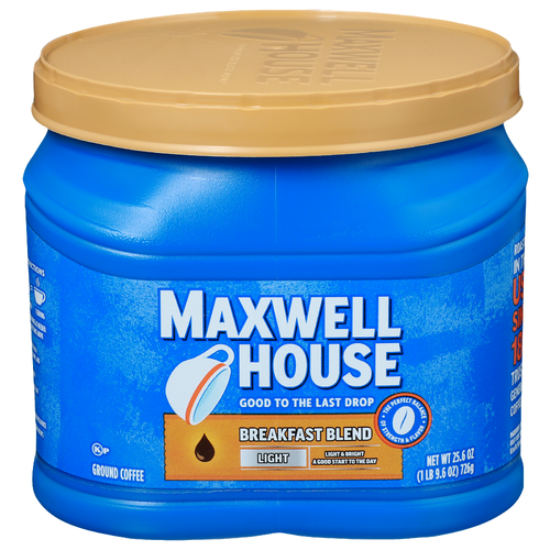 Maxwell House Breakfast Blend Light Ground Coffee - 25.6 Ounce