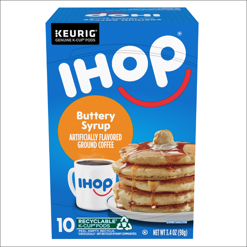 IHOP Buttery Syrup Flavored Keurig K-Cup® Coffee Pods, Box - 3.4 Ounce