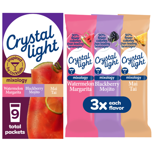 Crystal Light Variety Pack Mixology Drink Mix - 0.13 Ounce Image 1 of 4