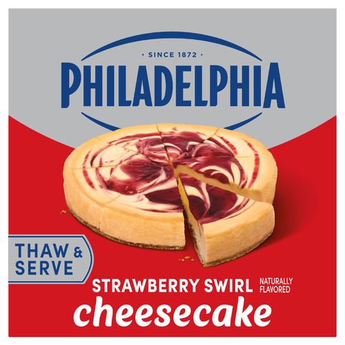 Philadelphia Strawberry Swirl Cheesecake - 24 Ounce