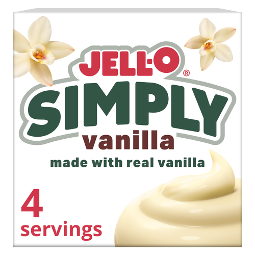 Jell-O Simply Instant Pudding And Pie Filling Mix - 3.4 Ounce