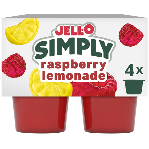 Jell-O Simply Gelatin Snack Cups - 13.5 Ounce