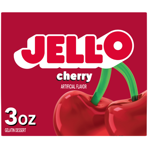 Jell-O Cherry Gelatin Dessert - 3 Ounce Image 1 of 5