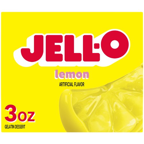 Jell-O Lemon Gelatin Dessert - 3 Ounce Image 1 of 5