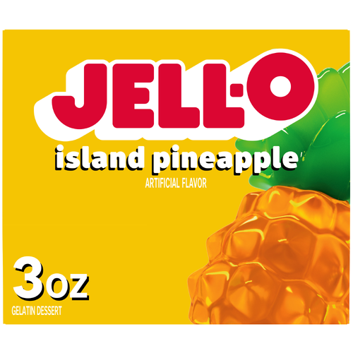 Jell-O Island Pineapple Gelatin Dessert - 3 Ounce Image 1 of 5