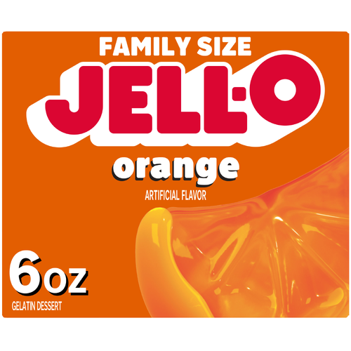 Jell-O Orange Gelatin Dessert - 6 Ounce Image 1 of 5