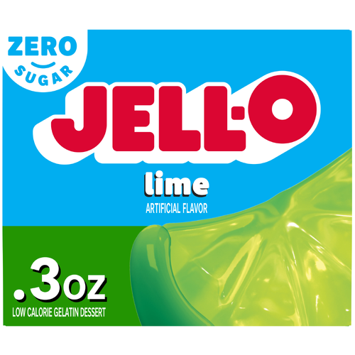 Jell-O Lime Gelatin Dessert - 0.3 Ounce Image 1 of 5