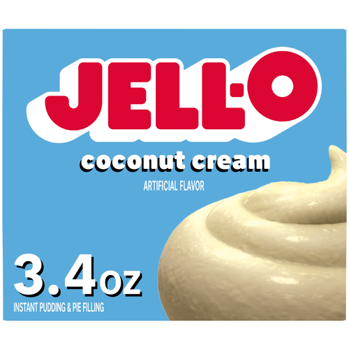 Jell-O Coconut Cream Instant Pudding & Pie Filling - 3.4 Ounce Image 1 of 5