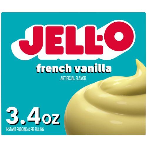 Jell-O French Vanilla Instant Pudding & Pie Filling - 3.4 Ounce Image 1 of 5