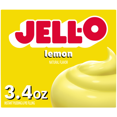 Jell-O Lemon Instant Pudding & Pie Filling - 3.4 Ounce Image 1 of 5